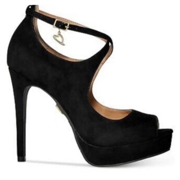 Elegant Black High Heel Women's Shoes - Picture 2 of 4